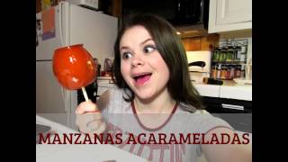 Manzanas Acarameladas Receta de Manzanas CaramelizadasManzanas con Caramelo Manzanas Dulces [upl. by Sigismund196]