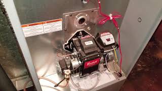 How to bleed oil burner how to restart the burner [upl. by Ecirtak]