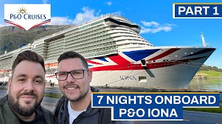 7 nights to the Norwegian Fjords 🇳🇴 on PampO Iona  Embarkation amp Stavanger [upl. by How]