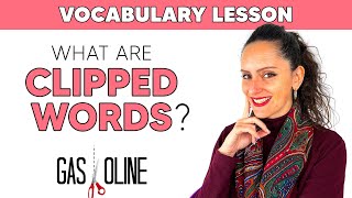 Clipped words in English  English Learning [upl. by Akcirre]