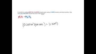 Dilution Example [upl. by Nilyac]