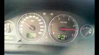 Volvo V70 24d Acceleration 0  110 kmh [upl. by Onnem857]