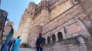 Mehrangarh fort jhodhpur complete tour guide in Hindi  mehrangarh ka kila  Rajasthan tour day 8 [upl. by Briney]