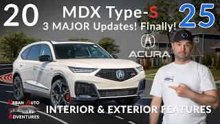 Exploring the 2025 Acura MDX TypeS Advanced Package ACURA PUT A TOUCHSCREEN FINALLY [upl. by Ahserkal]