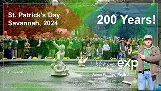 The Savannah St Patricks Day Parade 2024 [upl. by Grider497]