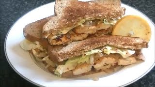 GRILLED CHICKEN SANDWICH COOK WITH FAIZA [upl. by Dachia]