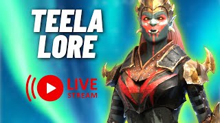 LIVE Teela Goremane LORE  RAID Shadow Legends [upl. by Valer]