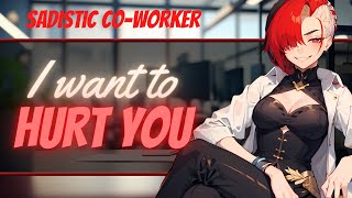 Clocking out with Sadistic CoWorker ASMRROLEPLAY [upl. by Nosreme83]