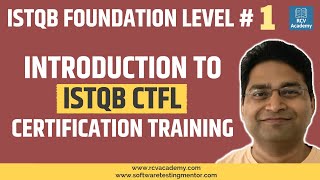 ISTQB Foundation Level 1  Introduction to ISTQB CTFL Certification [upl. by Schuman]