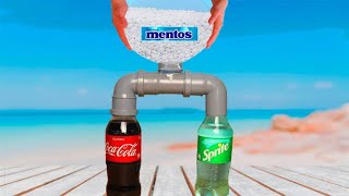 Mentos Vs Coca Cola experiment [upl. by Braasch591]