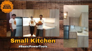 Small Kitchen  Kzone Woodworks [upl. by Aidualk271]