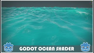 Godot OceanWater Shader Showcase [upl. by Zerat427]