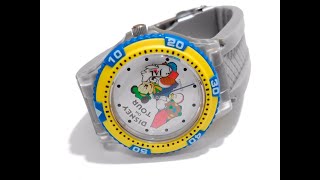 JAL DISNEY ON TOUR Mickey Mouse by SEIKO V5316A30 Quartz Watch [upl. by Atoiyanap]