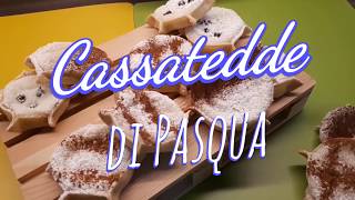 Cassatedde di ricotta siciliane ricetta dolce di Pasqua [upl. by Etnecniv]