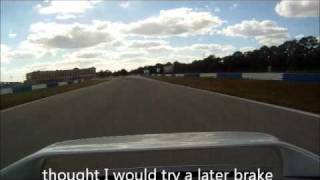 Porsche Boxster Track spin  Sebring race track [upl. by Lav]