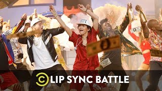 Tom Holland’s “Singing in the Rain” amp “Umbrella” vs Zendaya’s “24k Magic” Lip Sync Battle REACTION [upl. by Alby]