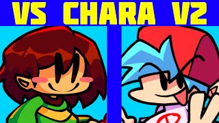 Friday Night Funkin Vs Chara V2  Chara Full Week Playing FNF FNF Mod [upl. by Stephenie]