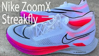 Nike ZoomX Streakfly  Best New 5K and 10K Race Shoe [upl. by Wilser]