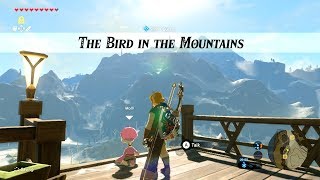 Zelda BOTW  64120 The Bird in the Mountains  Mozo Shenno Shrine Hebra Tower Region [upl. by Arnst513]