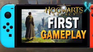 FIRST Hogwarts Legacy Nintendo Switch GAMEPLAY [upl. by Rianna564]