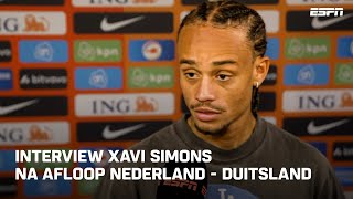 Xavi Simons 🗣️ quotIk denk dat we de KOMENDE JAREN kunnen vechten voor PRIJZENquot 💭  INTERVIEW ORANJE [upl. by Arted661]