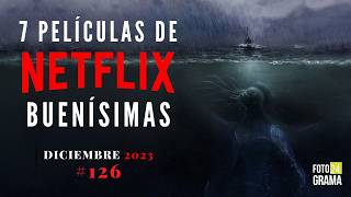 ¿No sabes qué ver 7 Buenas Películas Atrapantes en NETFLIX  Fotograma 24 con David Arce [upl. by Lenej]