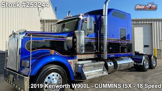 2019 KENWORTH W900L  253244  129999 [upl. by Rossen699]