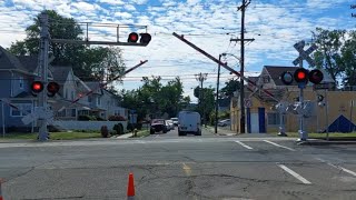 Berry Street level crossing Hackensack NJ [upl. by Dadivitan]