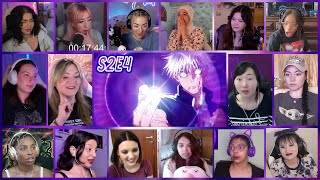 Jujutsu Kaisen Season 2 Episode 4 Girls Reaction Mashup [upl. by Alebasi596]