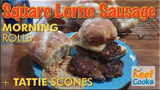 Lorne Sausage  Square Sausage  Morning Rolls  Tattie Scones [upl. by Trilby]