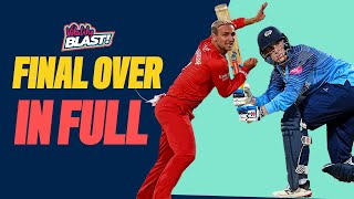 Thrilling Final Over IN FULL  Dramatic Roses Encounter Goes To Final Ball  Vitality Blast 2022 [upl. by Anitsuga]