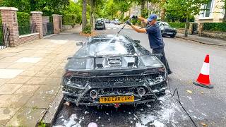 Day in the Life of a Luxury Car Cleaner in the UK [upl. by Bryant979]