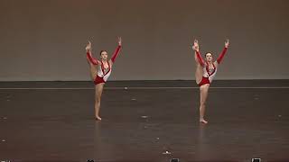 Julia Doig amp Amy Smith  2011 Calisthenics Nationals Duo Chorus Line [upl. by Onitsoga]