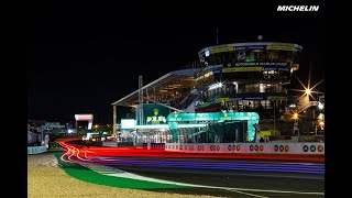 Le Mans by night  2024 Le Mans 24 Hours  Michelin Motorsport [upl. by Etessil]