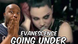 First Time Hearing  Evanescence  Going Under Reaction [upl. by Hairam120]