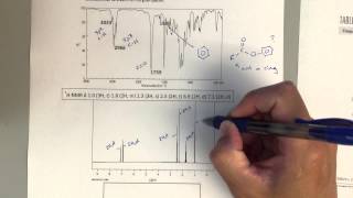 Organic Chemistry II  Solving a Structure Based on IR and NMR Spectra [upl. by Ierna]