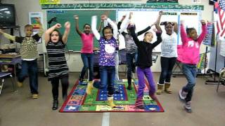 The Water Cycle Song and Dance  By Mrs Gs Third Graders [upl. by Nairde718]