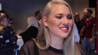 Interview med Anja Nissen Før Melodi Grand Prix 2017 [upl. by Gnuhp]