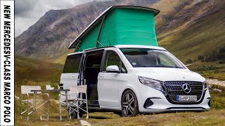 2024 Mercedes VClass Marco Polo Is It A Smart Home on Wheels [upl. by Hnao815]