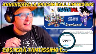 Annunciata la Dragon Ball Limited BOX COSTA TANTISSIMO E SEMBRA R [upl. by Ainel]