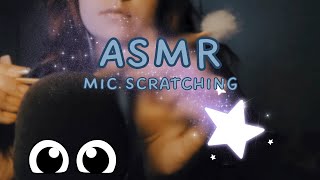 ASMR Mic Scratching and Brushing for Ultimate Brain Tingles 🌙🪵 [upl. by Gorlin]