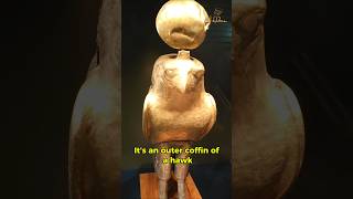 تابوت خارجي من الذهب لصقر  المتحف المصرى الكبير An outer coffin of gold for a falcon [upl. by Bullard]