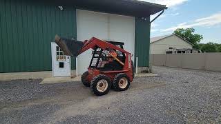 Hesston SL30 Skid Steer Loader For Sale June 14 2024 [upl. by Lajes773]