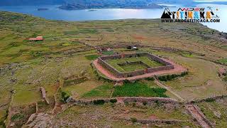 A view from our drone  Lake titicaca Amantani [upl. by Katharina]