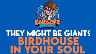 They Might Be Giants  Birdhouse In Your Soul Karaoke [upl. by Idnar444]