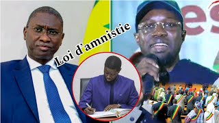 Abrogation de la loi d’amnistie  Ismaila M Fall évoque une commission de justice et de réconciliati [upl. by Akiria]