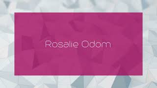 Rosalie Odom  appearance [upl. by Aihsik840]