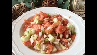 PIPIRRANA receta FÁCIL y REFRESCANTE para el verano [upl. by Nivlem]