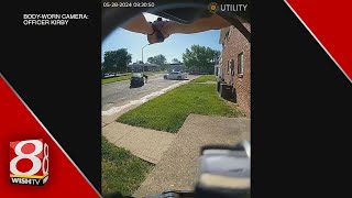 Police release video in carjacking police shooting [upl. by Lapotin]