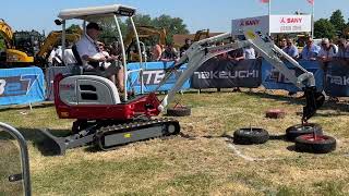 The Takeuchi Time Challenge at Plantworx 2023 [upl. by Bucher]